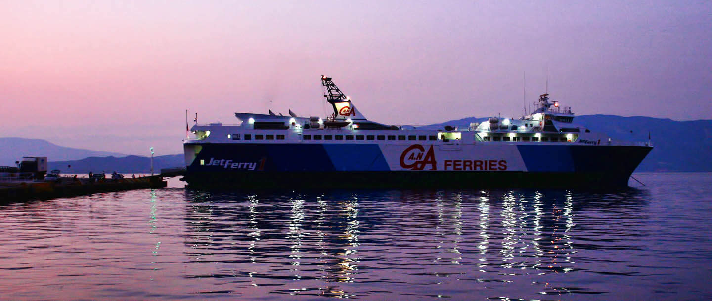 Ferry to Agios Constantinos