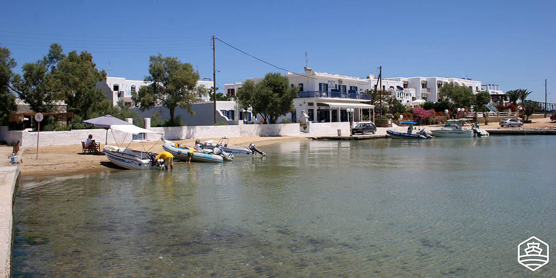 Le village principal d'Antiparos