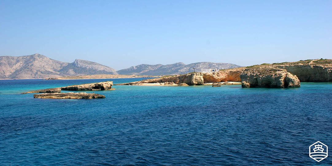 Le paysage aride et rocheux de Koufonisia