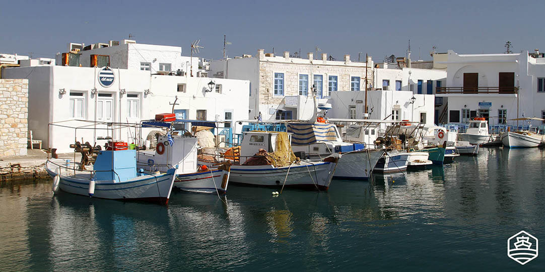 Le village pittoresque de Naoussa à Paros