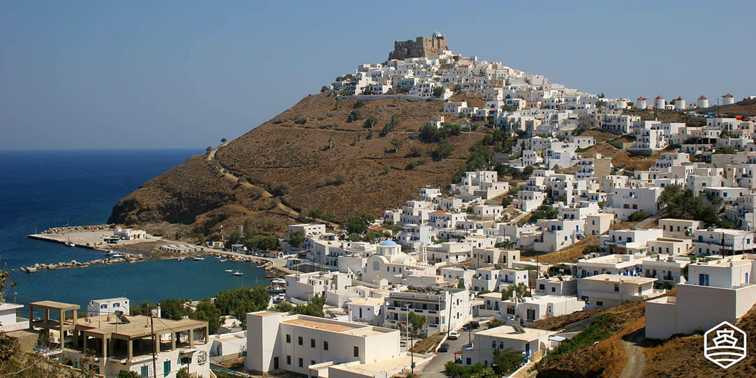 La Chora de l'île d'Astypalaia