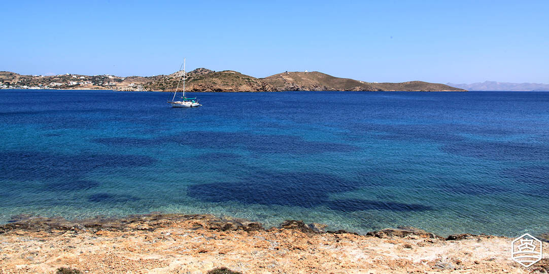 Les belles couleurs de la mer à Lipsi