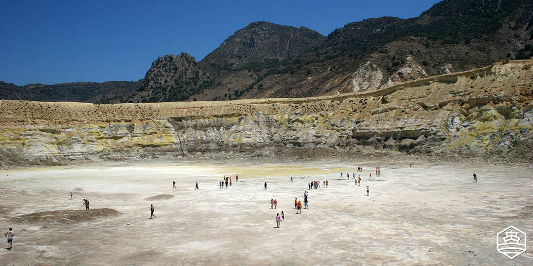 Le volcan actif de Nisyros