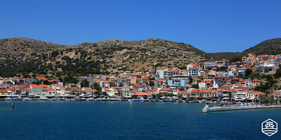 Le village de Pythagorion à Samos