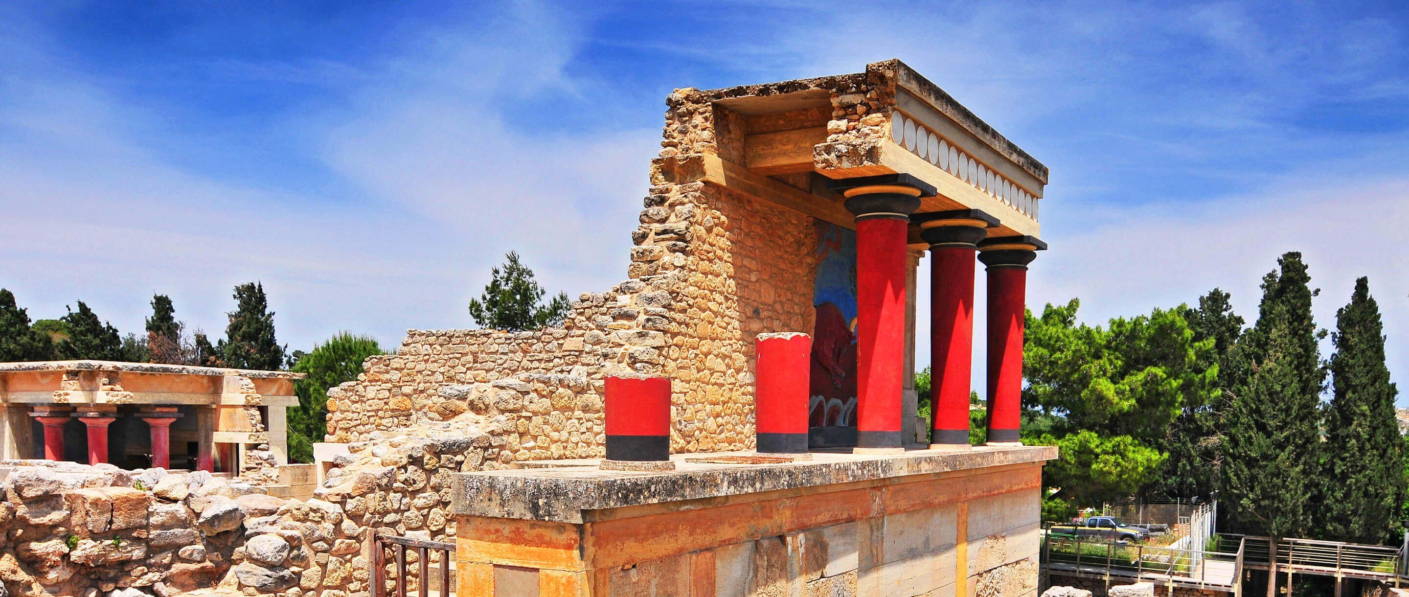 Le palais minoen de Knossos à Héraklion