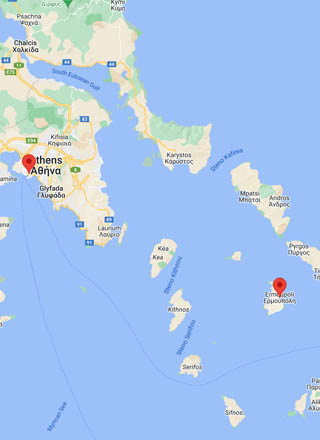 Fähre Athen-Syros