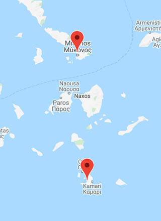 Ferry Mykonos-Santorini