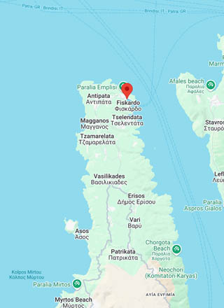 Map of port