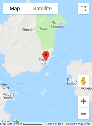 Χάρτης του λιμανιού