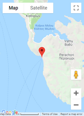 Mappa del porto