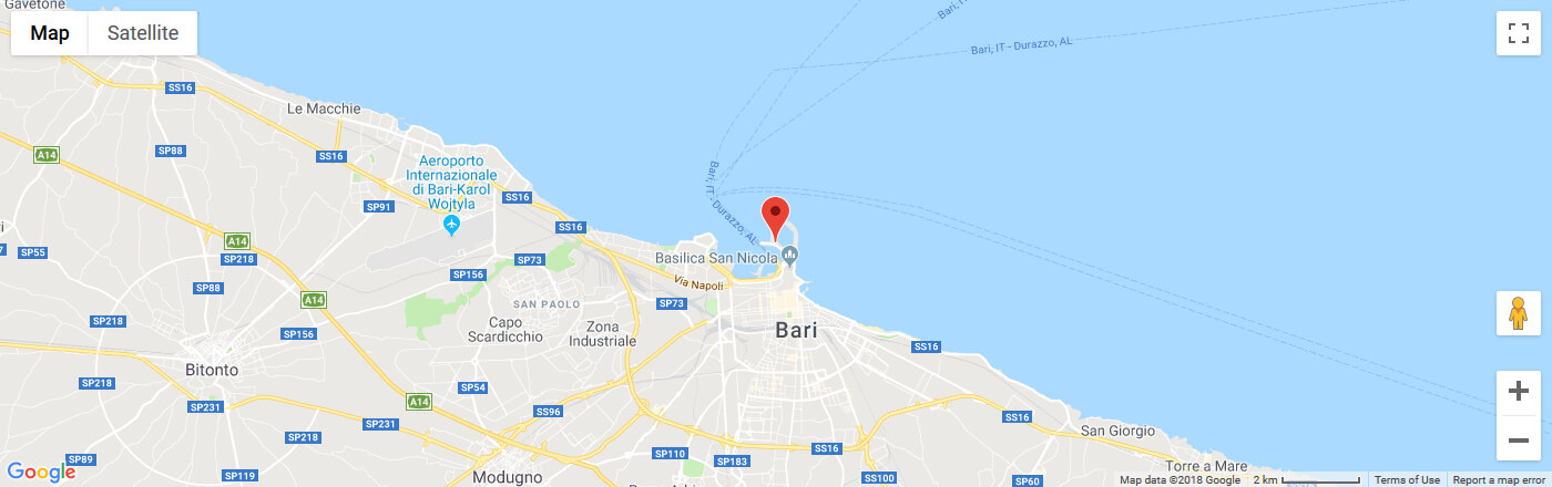Map of port