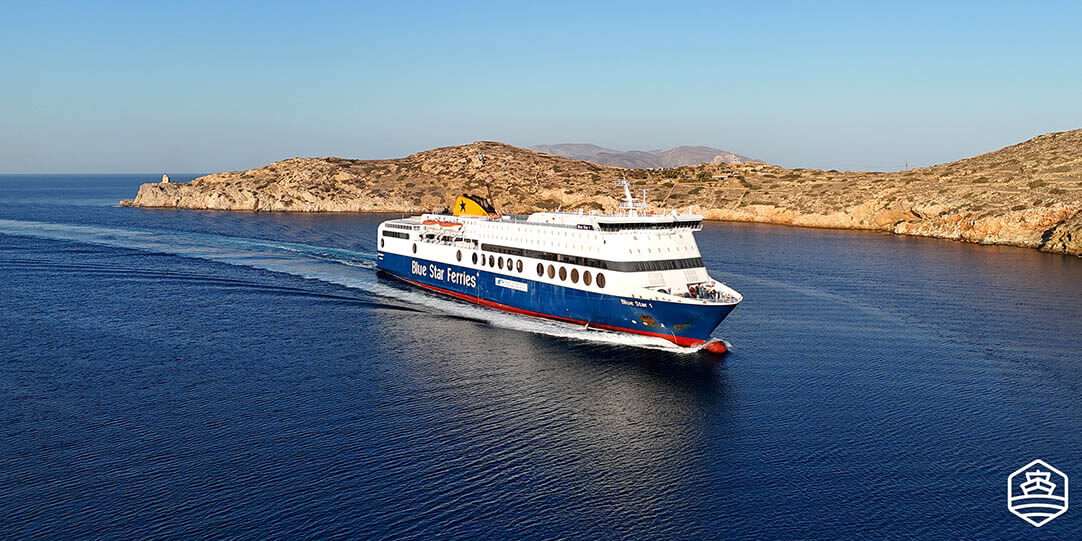 Die Fähre Blue Star 1 von Blue Star