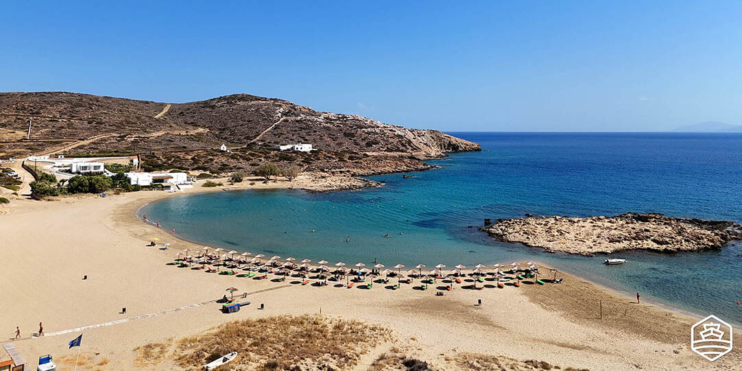 Maganari Beach in Ios