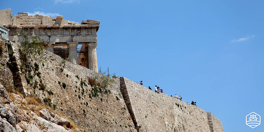 Der Parthenon auf der Akropolis, Athen