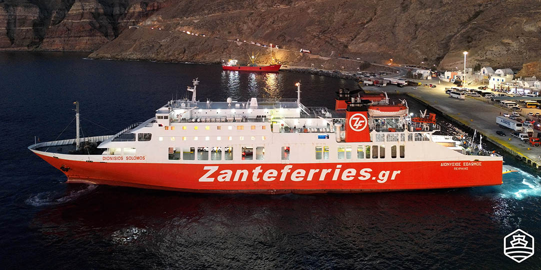 Dionisios-Solomos-Fähre von Zante Ferries