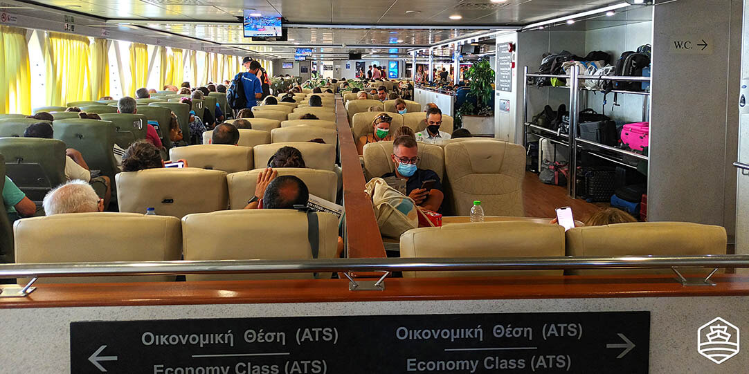 Seats in the HighSpeed ferry