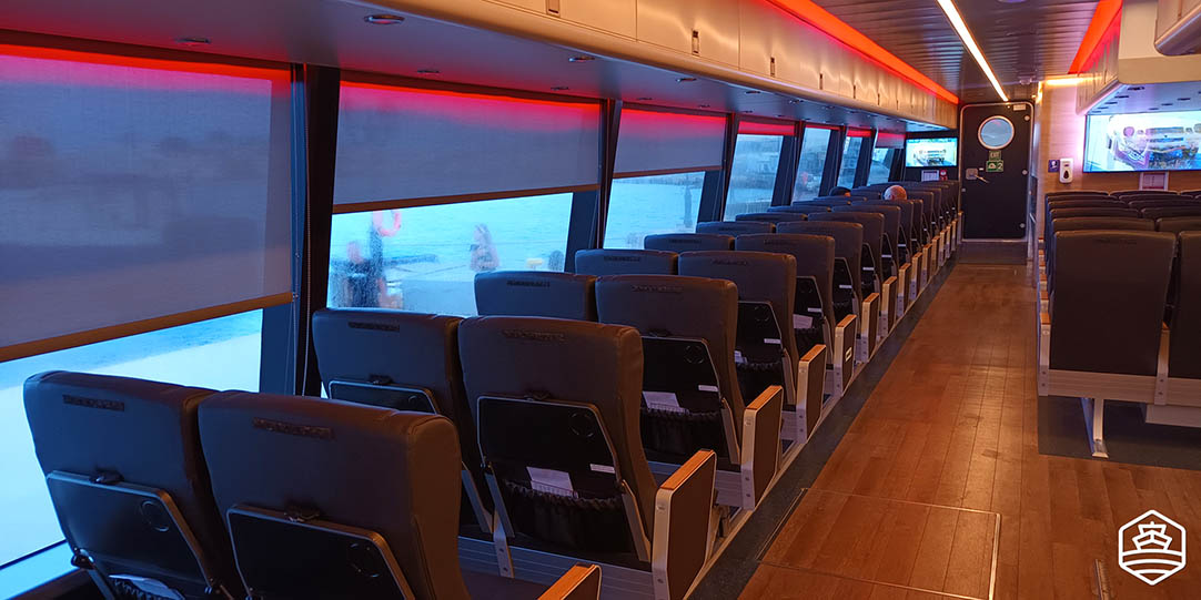 TheDer Sitzbereich der Aero 2