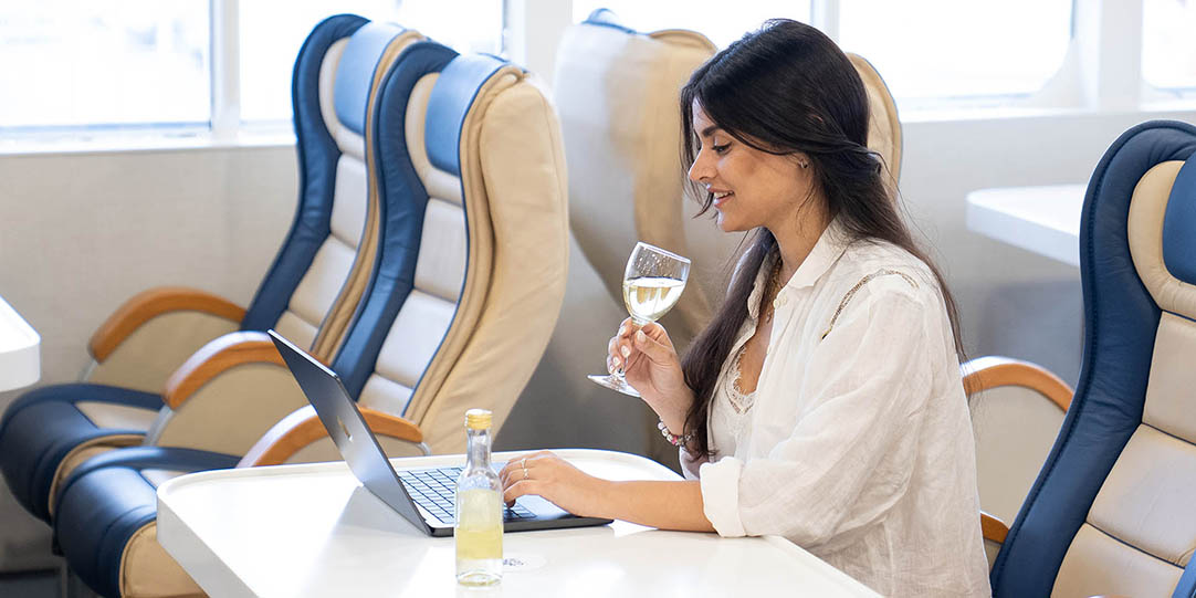 Die Platinum Class (VIP) auf der Champion Jet 1